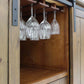 Vinotemp Rustic Wood Wine Cellar Credenza