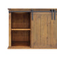 Vinotemp Rustic Wood Wine Cellar Credenza