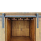 Vinotemp Rustic Wood Wine Cellar Credenza