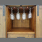 Vinotemp Rustic Wood Wine Cellar Credenza