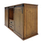 Vinotemp Rustic Wood Wine Cellar Credenza