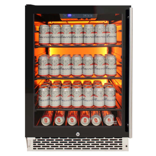 Vinotemp 117 Can Backlit Series Commercial Beverage Cooler