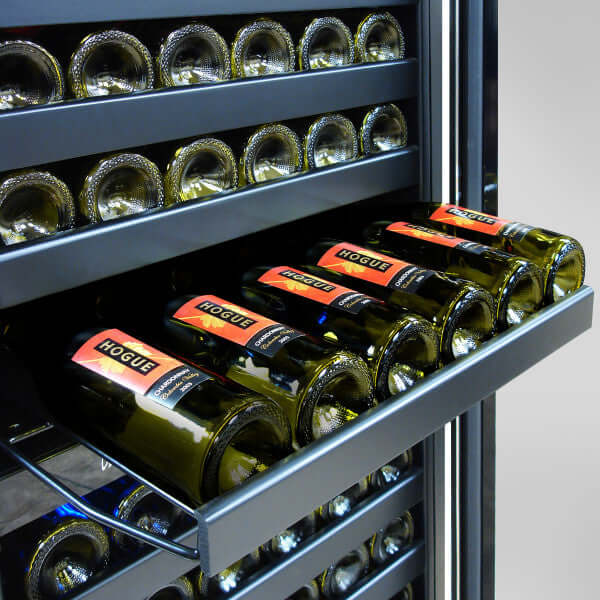 Vinotemp 155 Bottle Connoisseur Series Contemporary Dual Zone Wine Cooler