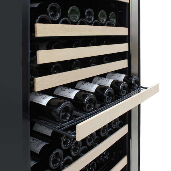 Vinotemp 173 Bottle Backlit Series Single Zone Wine Cooler with White Backlit Panel
