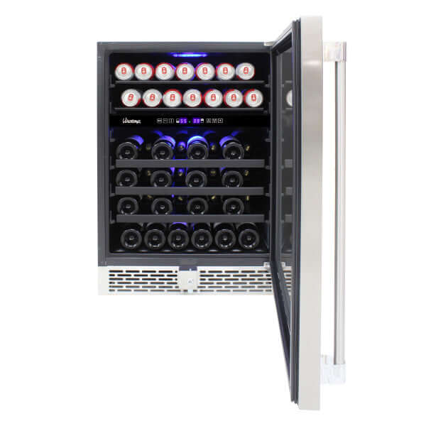 Vinotemp 24" Outdoor Dual Zone Wine and Beverage Cooler