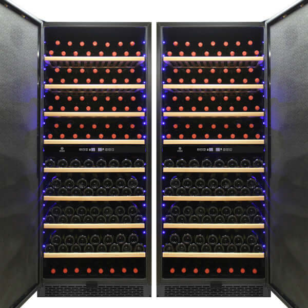 Vinotemp 300 Bottle Garage Dual Zone Outdoor Wine Cooler