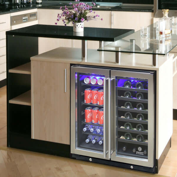 Vinotemp 30" Connoisseur Series Dual Zone Wine and Beverage Cooler