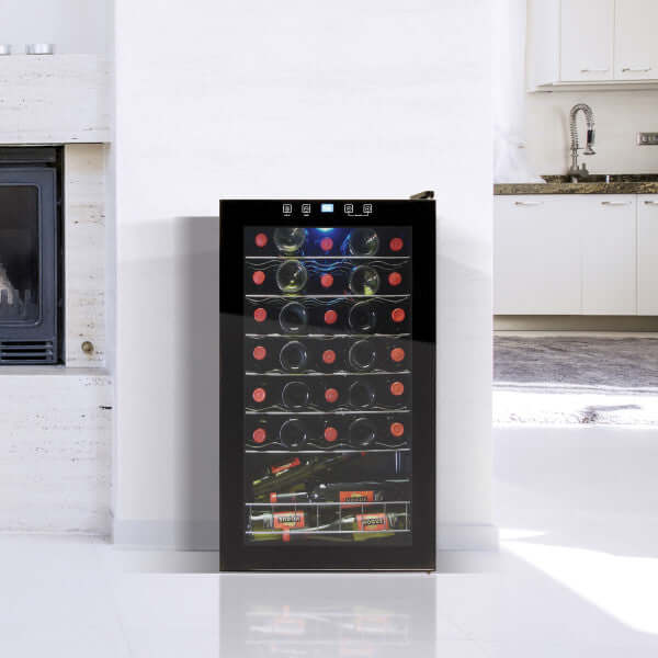 Vinotemp 34 Bottle Butler Series Single Zone Wine Cooler W/ Touch Screen