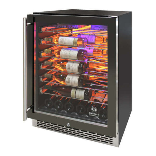 Vinotemp 41 Bottle Backlit Series Commercial Single Zone Wine Cooler