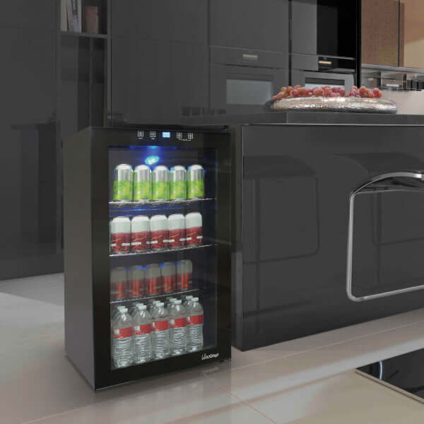 Vinotemp 80 Can Butler Series Single Zone Beverage Cooler W/ Touch Screen