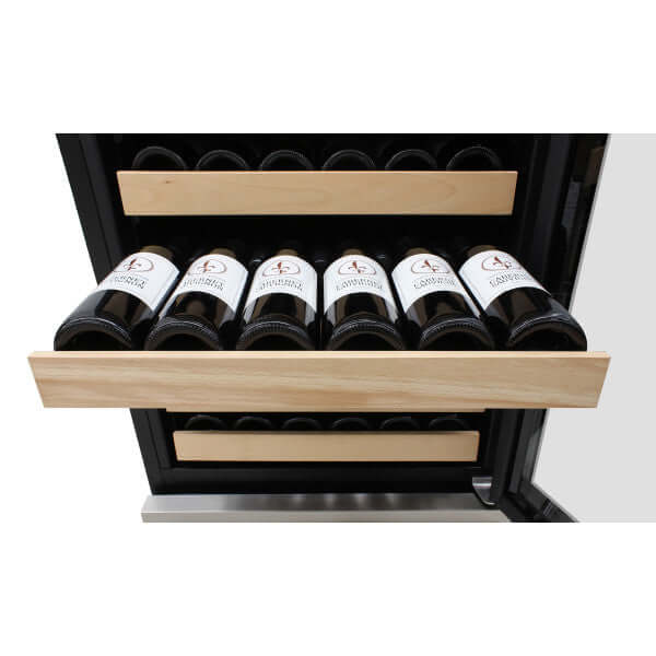 Vinotemp Connoisseur Series Dual Zone Wine 2 Drawer & Beverage Cooler