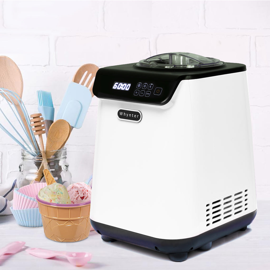 Buy a Whynter 1.28 Quart Compact Upright Automatic Ice Cream Maker with Stainless Steel Bowl by Chilled Beverages