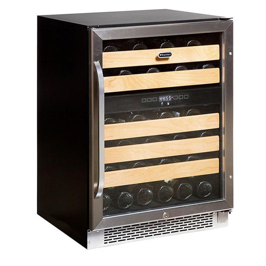 Buy a Whynter 46 Bottle Dual Temperature Zone Built-In Wine Refrigerator by Chiller Beverages