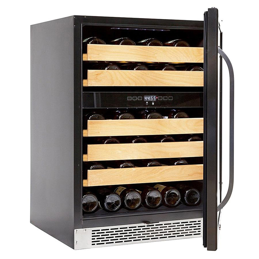 Buy a Whynter 46 Bottle Dual Temperature Zone Built-In Wine Refrigerator by Chiller Beverages