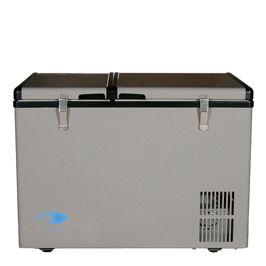 Buy a Whynter 62 Quart Dual Zone Portable Fridge/ Freezer with 12v DC Option by Chilled Beverages