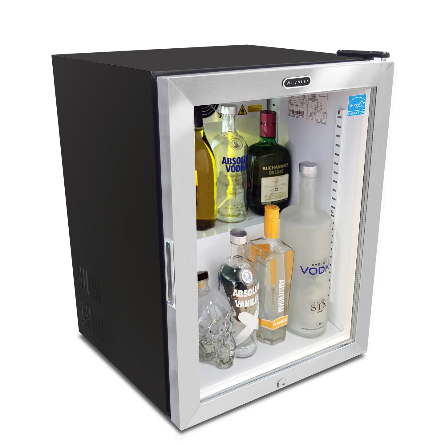 Buy a Whynter Countertop Reach In 1.8 cu ft Display Glass Door Freezer by Chilled Beverages