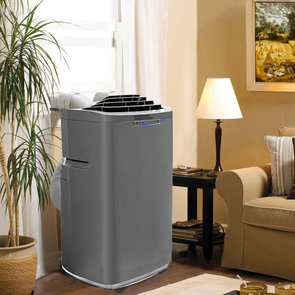 Buy a Whynter Eco-Friendly 13,000 BTU 420 sq ft Dual Hose Portable Air Conditioner with Activated Carbon Filter by Chilled Beverages