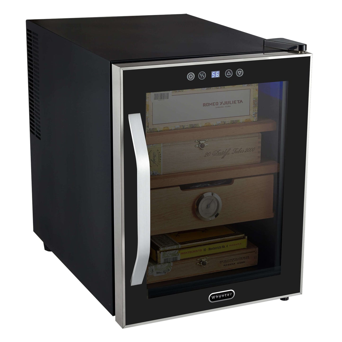 Buy a Whynter Elite Touch Control Stainless 1.2 cu.ft. Cigar Cooler Humidor by Chilled Beverages