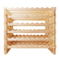 Vinotemp Double Modular Wine Rack, 108 Bottle Capacity, Natural