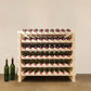 Vinotemp Double Modular Wine Rack, 108 Bottle Capacity, Natural
