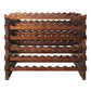 Vinotemp Double Modular Wine Rack, 108 Bottle Capacity, Stained