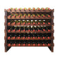 Vinotemp Double Modular Wine Rack, 108 Bottle Capacity, Stained