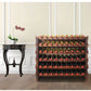 Vinotemp Double Modular Wine Rack, 108 Bottle Capacity, Stained