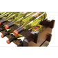 Vinotemp Modular Wine Rack 2 x 6 Bottle, 12 Bottle, Stained