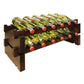 Vinotemp Modular Wine Rack 2 x 6 Bottle, 12 Bottle, Stained