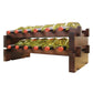 Vinotemp Modular Wine Rack 2 x 6 Bottle, 12 Bottle, Stained